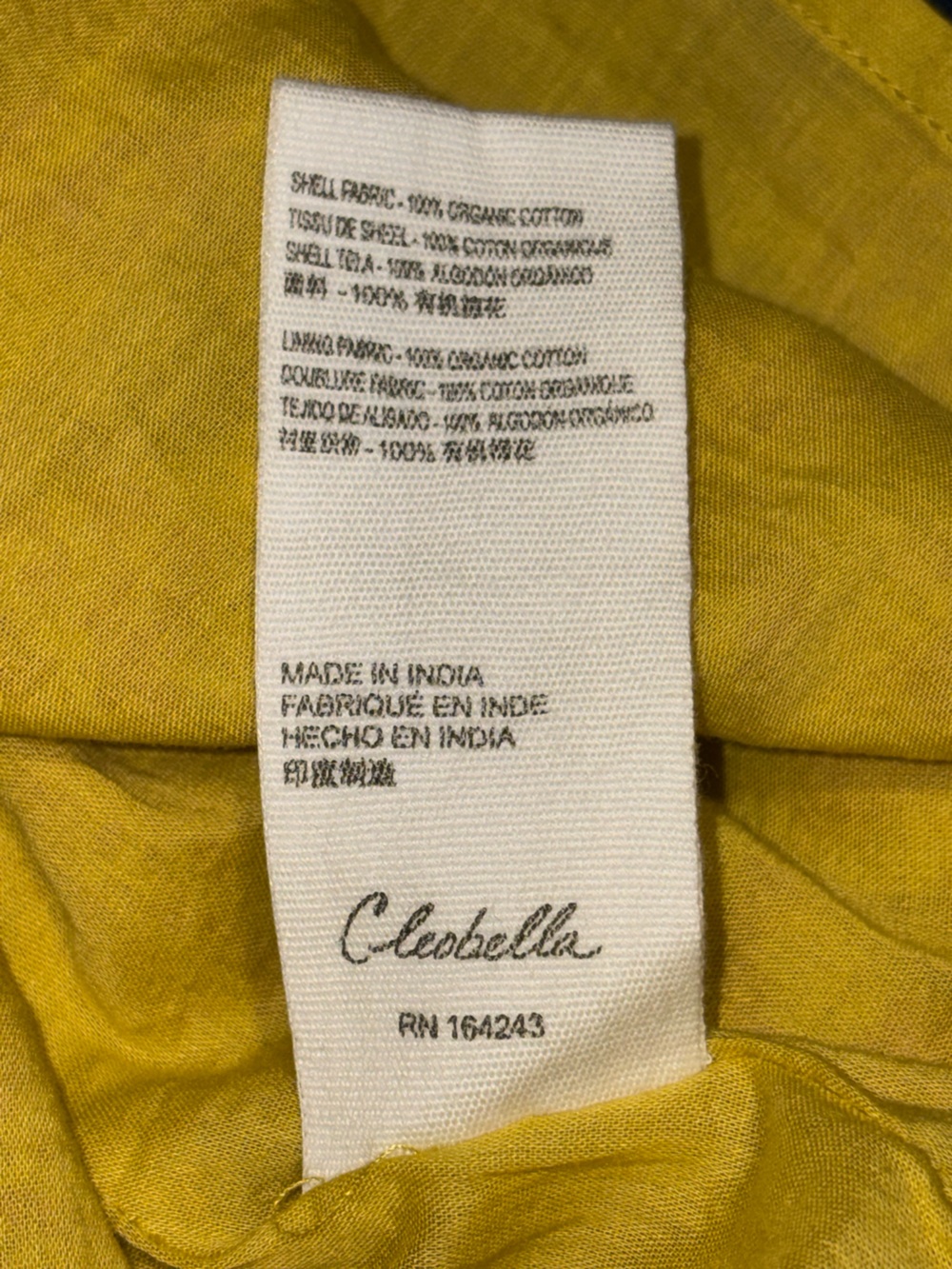 Cleobella Smocked Luna Ruffle Mini Dress Camellia Print Size M MSRP $208 - Picture 6 of 6